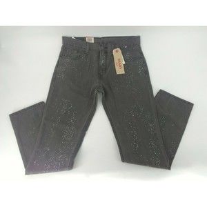 LEVI'S 511 SLIM FIT DENIM JEANS  MENS SIZE 33X32 ZIP FLY GREY NEW NWT